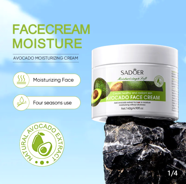 Sadoer Avocado Moisturizing Face Cream