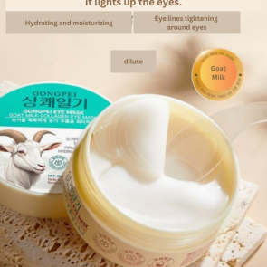 Goat milk eye pack